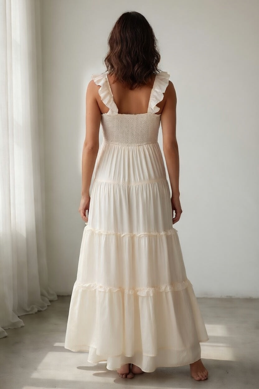 Lionna Vestido Escote en V – Favorecedor y con Caída Natural