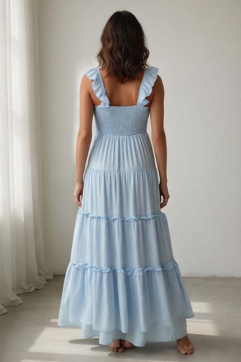 Lionna Vestido Escote en V – Favorecedor y con Caída Natural